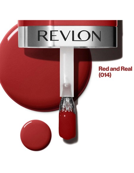 Revlon Ultra Hd Snap! Nail Polish 014 Red And Real 8Ml