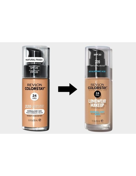 Colorstay Foundation Normal/Dry Skin 220-Natural Beige 30 Ml