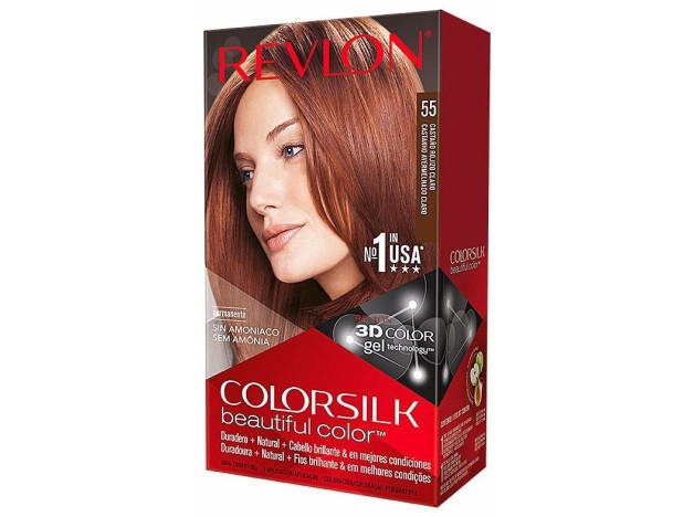 Revlon Kit Tinte Colorsilk 55 Rojizo Claro