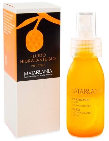 Matarrania Fluido Hidratante Piel Seca 100% Bio 60Ml