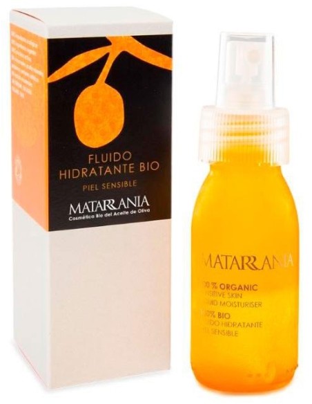 Fluido Hidratante Piel Sensible 100% Bio 60 Ml
