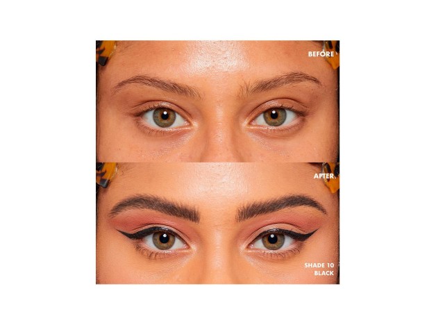 Nyx Makeup Lift %26 Snatch Lápiz De Cejas Negro...