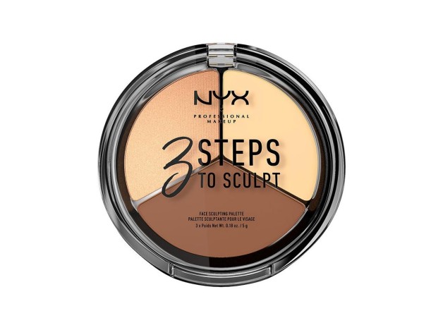 Nyx 3 Steps To Sculpt Face Sculpting Palette...