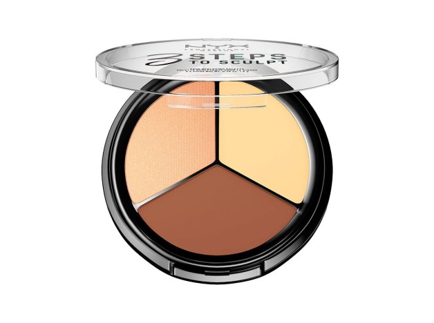 Nyx 3 Steps To Sculpt Face Sculpting Palette...