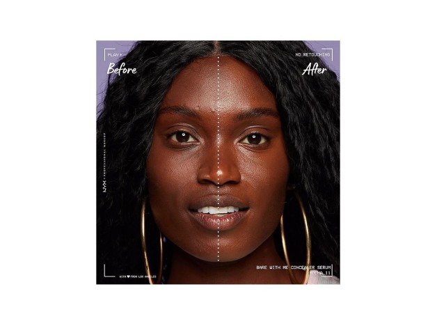 Nyx Bare With Me Concealer Sérum Nro 11 Mocha...