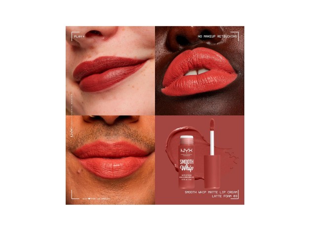 Nyx Smooth Whipe Matte Lip Cream 03 Late Foam 4Ml