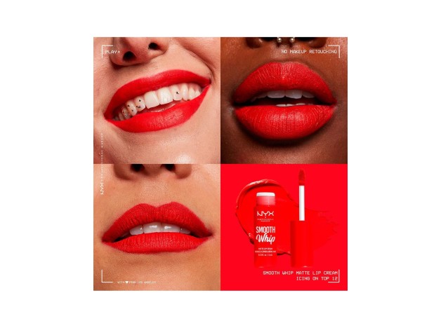 Nyx Smooth Whipe Matte Lip Cream 12 Icing On...