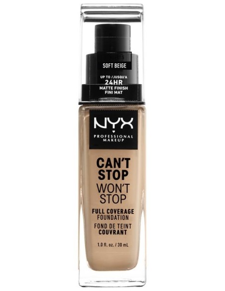 Can'T Stop Won'T Stop Full Coverage Foundation Soft Beige