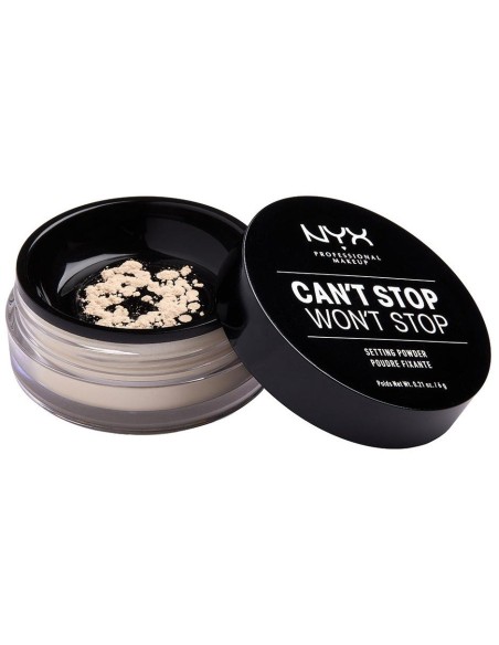Nyx Can'T Stop Won'T Stop Polvo Compacto Light 01 1Ud