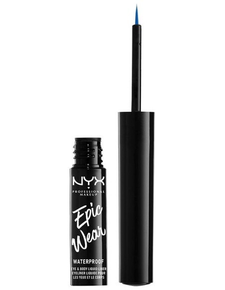 Nyx Delineador Líquido Epic Wear Waterproof Sapphire 3_5Ml