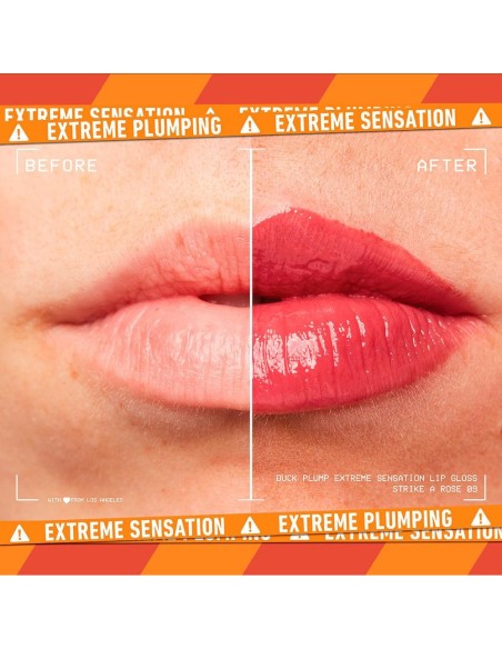Duck Plump Brillo De Labios Strike A Rose 6,8 Ml