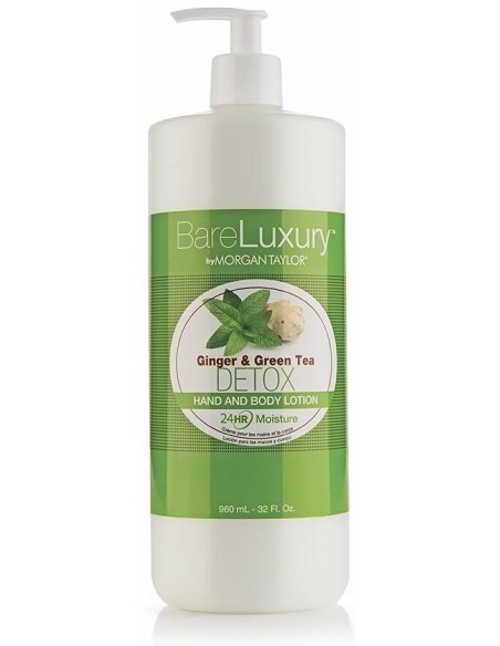 Bareluxury Detox Ginger %26 Green Tea Loción Corporal 946Ml