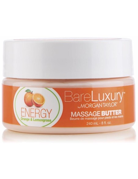 Bareluxury Energy Orange %26 Lemongrass Manteca Masaje Manos 240Ml
