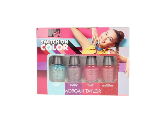 Morgan Taylor Set Switch On Color Esmalte Uñas...