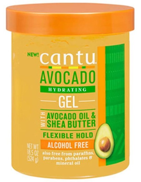 Cantu Avocado Gel Peinado Hidratante 524G