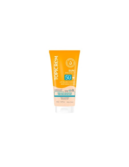 Topicrem Leche Solar Hidratante SPF50+ 50 ml