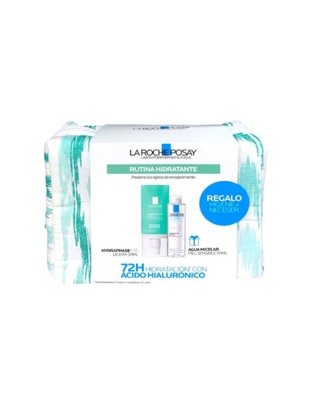 La Roche Posay Neceser Hydraphase HA 50 ml + Agua Micelar 50 ml