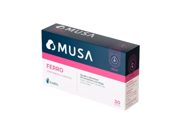 Musa Ferro 30 Cápsulas