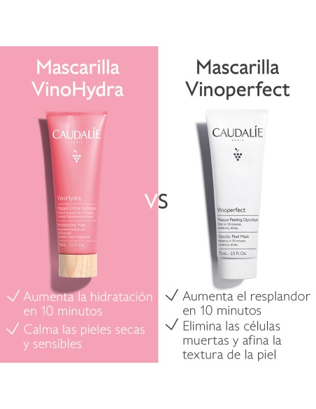 Caudalie VinoHydra Mascarilla Hidratante 75 ml