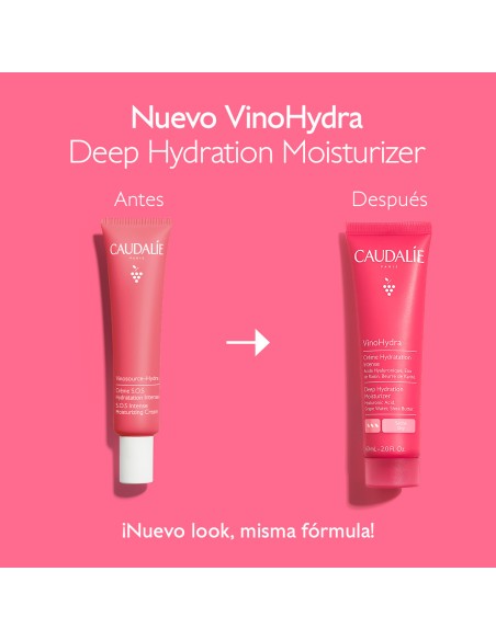 Caudalie VinoHydra Crema Hidratación Intensa 60 ml