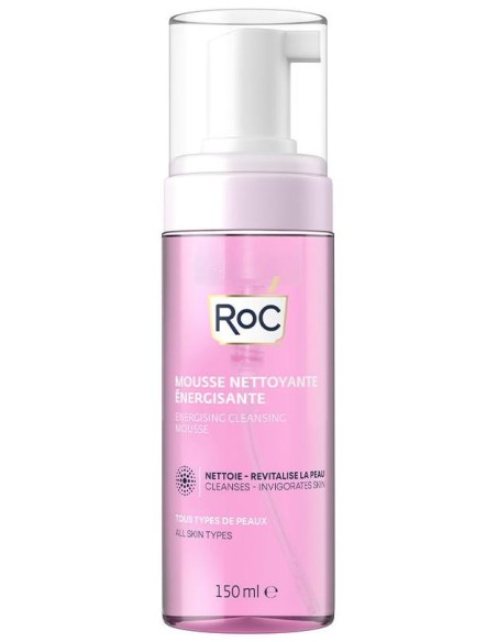 Roc Mousse Limpiador Energizante 150Ml.