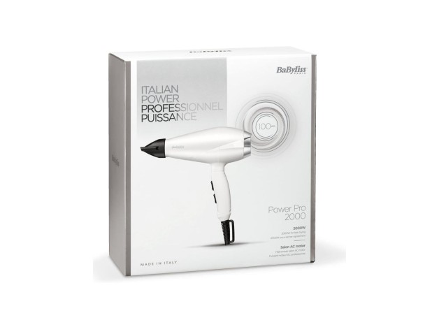 Babyliss Secador 6704We Ac Speed Pro 2000W 1Ud