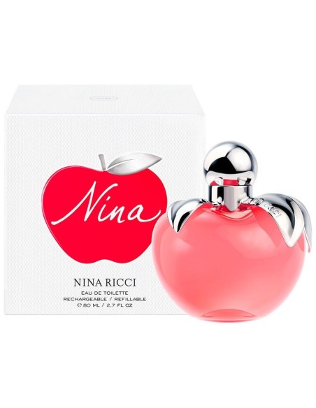 Nina Eau De Toilette Vaporizador Refillable 80 Ml