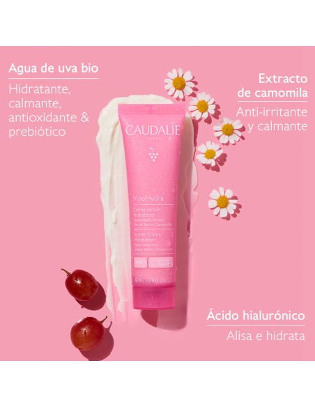 Caudalie VinoHydra Crema Sorbete Hidratante 60 ml