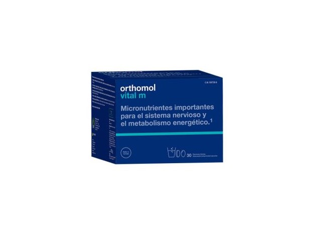 Orthomol Vital M 30 sobres granulado