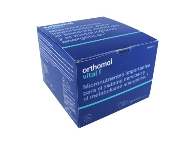 Orthomol Vital F 30 sobres granulado