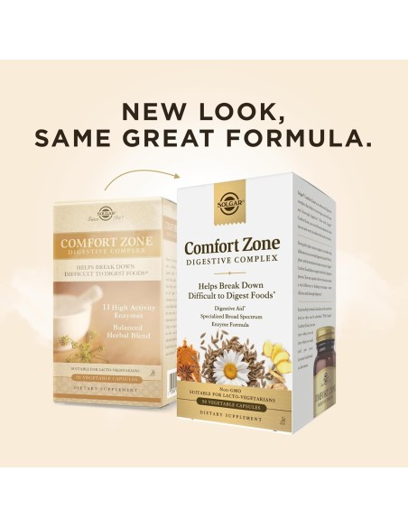 Solgar Comfort Zone Digestive Complex 90 Cápsulas vegetales