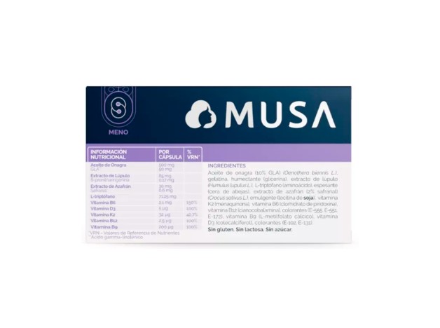 Musa Meno 30 Cápsulas