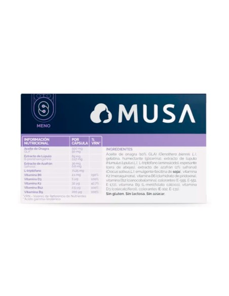 Musa Meno 30 Cápsulas