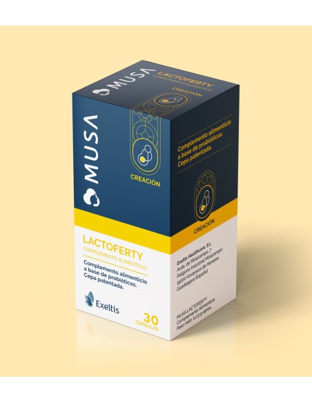 Musa Lactoferty 30 Cápsulas