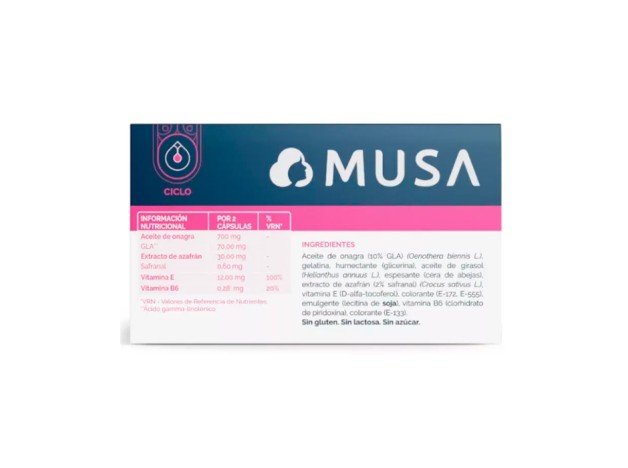 Musa Preciclovit 60 Cápsulas