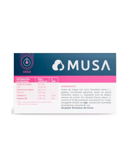 Musa Preciclovit 60 Cápsulas