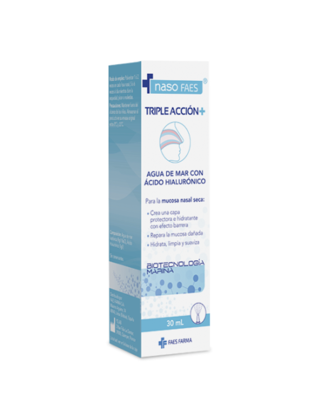 Naso Faes Triple Accion+ Limpieza Nasal 30 ml