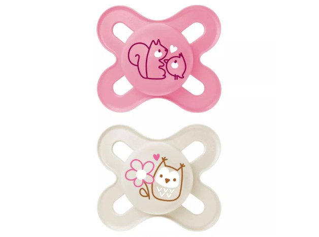 MAM Chupete Original Start 0-2 Silicona Rosa