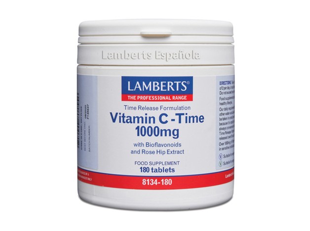 Lamberts Vitamina C-Time 1000 mg 180 cápsulas