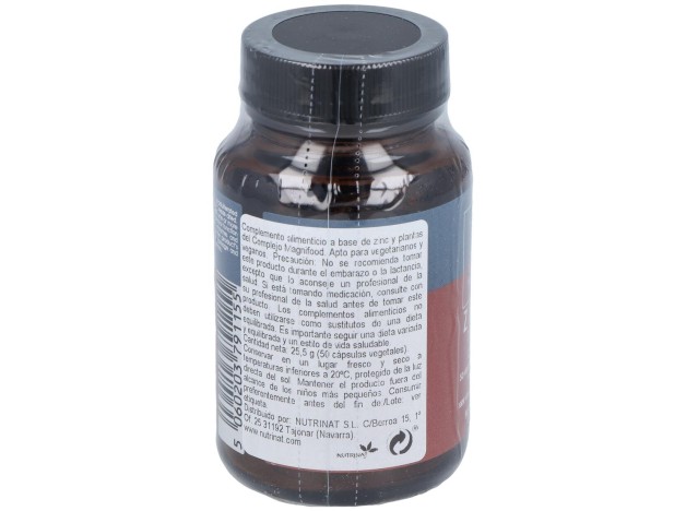 Terranova Zinc 15 Mg Complex 50 Cápsulas