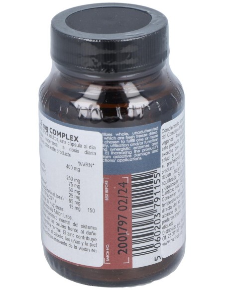 Terranova Zinc 15 Mg Complex 50 Cápsulas