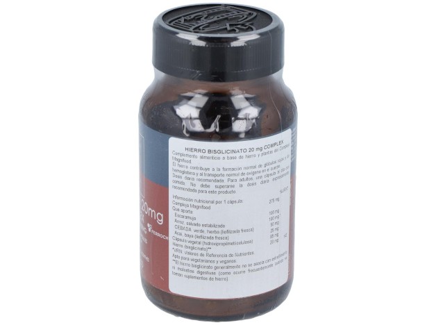 Terra Nova Hierro Bisciglinato 20Mg 100Caps