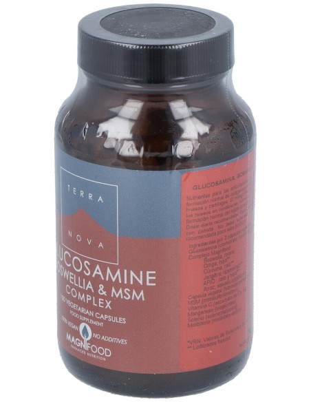 Terranova Glucosamina Boswelia Msm Complex 100Caps