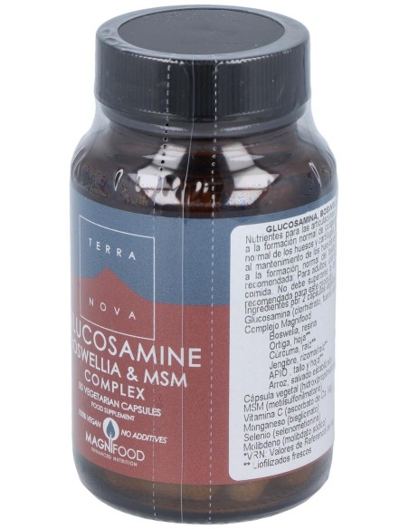 Glucosamina,Boswelia Y Msm Complex 50Vcap.