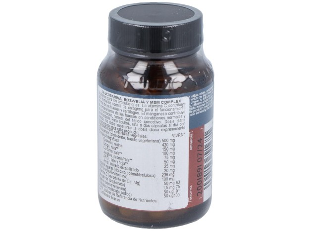 Glucosamina,Boswelia Y Msm Complex 50Vcap.