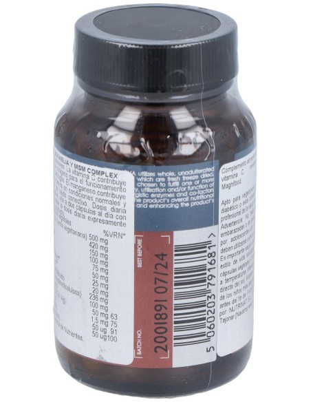 Glucosamina,Boswelia Y Msm Complex 50Vcap.