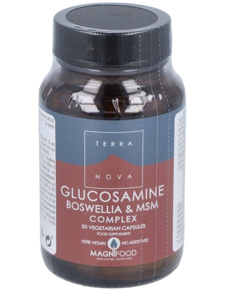 Glucosamina,Boswelia Y Msm Complex 50Vcap.
