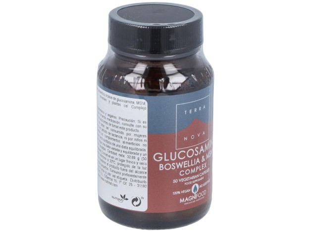 Glucosamina,Boswelia Y Msm Complex 50Vcap.