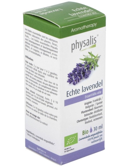 Esencia Lavanda Verdadera 30Ml. Bio