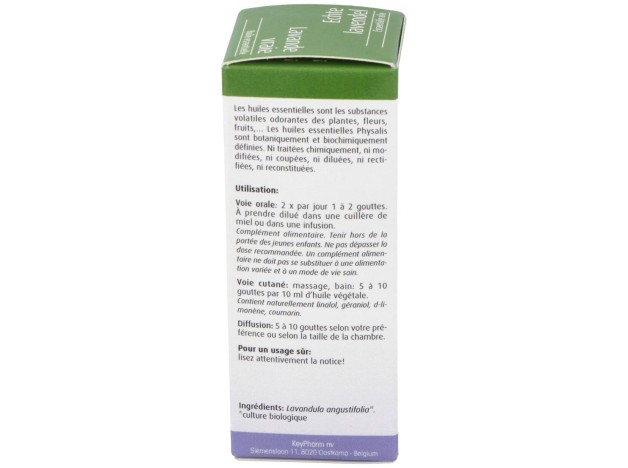 Esencia Lavanda Verdadera 30Ml. Bio